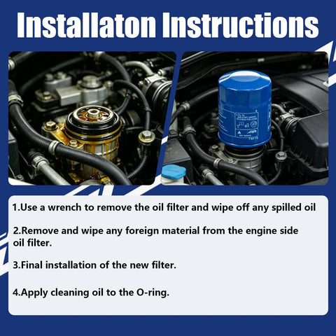 Installation guide for 3pc Oil Filter Drain Plug Gasket Kit For Honda Acura Cars Includes Accord CR-V Civic Fit Pilot