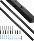 Premium Aluminum Miter Bars 3 4 By 3 8 By 19 Inch Table Saw Runners Router Table Sliders with bolts and hardware.