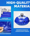 4x4 Ft Pool Pillow For Above Ground Pools Winterizing Kit With 50 Ft Rope Built Tough Extra Durable 0.4mm PVC Cold Resistant