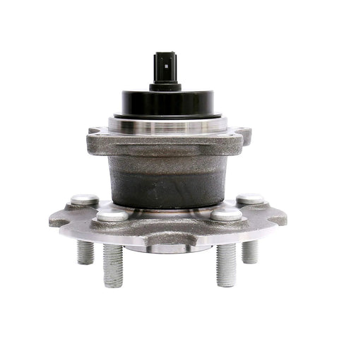 Front view of Rear Wheel Bearing Hub Assembly For Toyota Rav4 2006 To 2018 FWD Built To Fit Scion tC 2011 To 2016 All Models Lexus HS250h