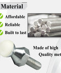 Clutch Release Pivot Ball Stud 52087542 Replacement For G56 NV4500 NV5600 Transmissions, metal stud with threaded end