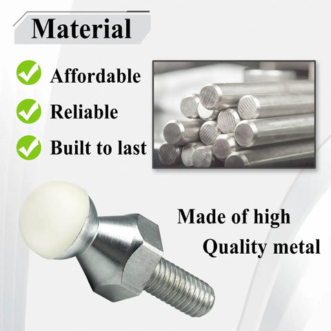 Clutch Release Pivot Ball Stud 52087542 Replacement For G56 NV4500 NV5600 Transmissions, metal stud with threaded end