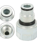 High Pressure Hydraulic Adapter Plug For Closed Center Valve Systems Built To Last Steel Construction 1-1/16-12UNF
