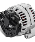 Side view of a Plug-And-Play Replacement Alternator For GMC Sierra 1500 Classic Yukon XL 1500 2005 2007 Chevrolet Silverado
