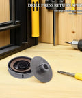 Universal Drill Press Return Spring Kit For Precise Drilling, Steel Quill Spring With Reliable Tension And Shock Absorption, Replacement Coil For Bench Drills And Industrial Drill Presses, DIYers And Pros, steel spring kit on workbench