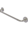 Remi Collection 30 Inch Towel Bar Satin Nickel Solid Brass Wall Mounted With Concealed Mounting Hardware in bathroom