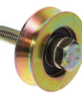50mm Heavy Duty Sliding Shower Door Rollers With U Shaped Track Replacement Wheels For Industrial Bathroom Doors