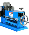 Automatic Electric Wire Stripper With 370W Motor Beast Workhorse For 1.5 To 38Mm Wires showing blades and hand crank