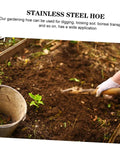 Lightweight Portable Garden Hoe And Steel Pickaxe Tool For Easy Weeding And Digging used in gardening soil