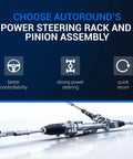 Power Steering Rack And Pinion For Honda CR-V 2007-2011 And Acura RDX 2007-2012 Replacement OE Spec ISO Quality visible laid out
