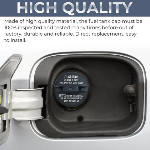 Toyota Lexus Gas Cap Replacement Dope Fit For 1989-2004 Camry Corolla RAV4 shown installed in fuel tank opening