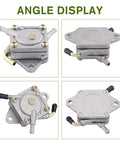 Fuel Pump Replacement Kit For Club Car Gas Golf Cart DS And Precedent 1984-Up Kawasaki 290FE 350FE Engines angle display