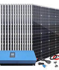 1800W Home Grid Tie Solar Kit with 15x120W Monocrystalline Panels and a 2000W MPPT Inverter for On Grid Power Easy DIY Installation