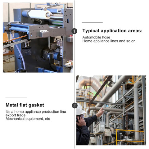 Industrial machinery used in typical applications for Stainless Steel Spring Washers And Plain Spacers Assortment Kit 600 pcs.