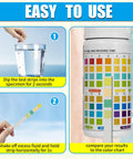 Step-by-step usage of PH Test Strips 0-14 Pack Of 200 Litmus Paper Strips For Urine Saliva Water And Food Quick Alkalinity And Acidity Readings.