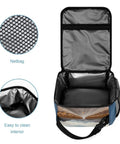 Open Reusable Insulated Lunch Box With Side Pocket And Detachable Handle For Work Picnics And Camping Large Capacity Tote Bag For Meals On The Go