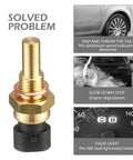 Water Temperature Sensor Kit For Automotive Engines, Contact Sensitive No Break Plug And Play Wire Installation Kit, Delphi Compatible