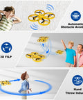 Gesture Control Drone For Kids Hand Sensor RC Quadcopter With Smart Watch Control, 360 Degree Flips, LED Lights, 3 Modes featured