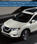Front Bumper Tow Hook Cover For Nissan Rogue 2017 2018 2019 2020 CVT AWD FWD Hybrid Replaces 622A0-6FV0A 622A0-6FL0H