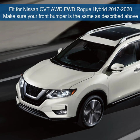 Front Bumper Tow Hook Cover For Nissan Rogue 2017 2018 2019 2020 CVT AWD FWD Hybrid Replaces 622A0-6FV0A 622A0-6FL0H