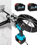 Cordless Electrician Wire Puller And Wall Wiring Assistant One Button Automatic Threader for Construction Sites with wire and battery