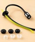 Five Pack 2 Hole Fuel Tank Grommet Kit With Fuel Line Filter Assembly And Primer Bulb For 4 Cycle Small Engines Trimmers Blowers