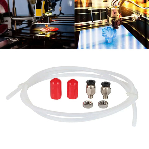 All In One Filament Dryer Box Tubing Kit For 3D Printers With Secure Quick Connects And Sealing Caps, 2.5mm Tubing Set