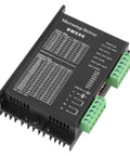 Powerful Stepper Motor Driver For Nema 17 23 34 Motors, 20 To 50V DC, Up To 5.6A, 4 6 8 Wire, 128 Microstep CNC Controller in black casing