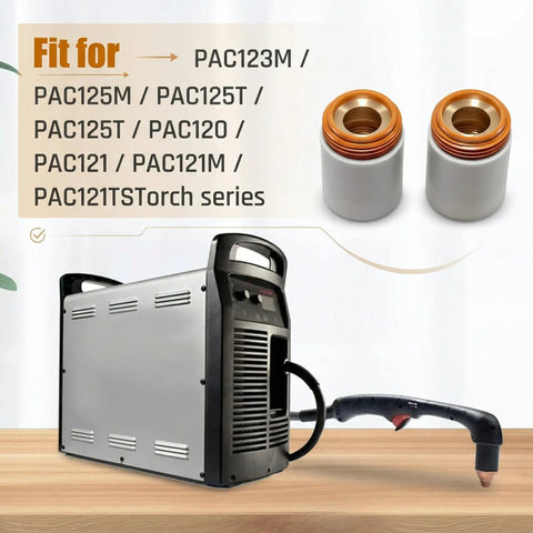 2 Pack Retaining Cap 120600 For Your 600 800 900 Plasma Cutters Fits PAC120 PAC121 PAC123 PAC125 Torch 40 To 50 Amp