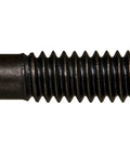 Top Shelf Black Flat Hex Head Bolts 1/4 20 X 1.57 Inches, showing smooth flush mount with dead tight threads.