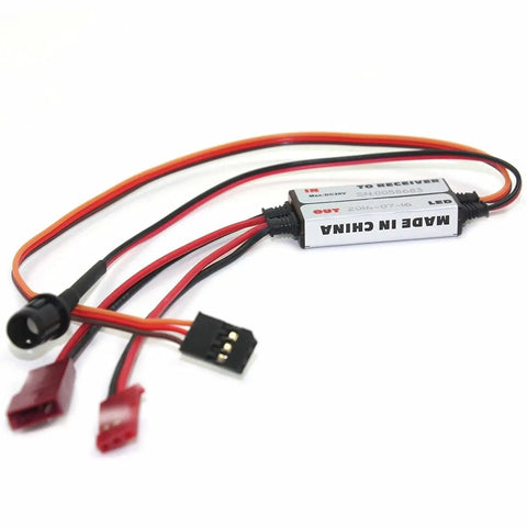 Opto Isolated Fiber Optic Gas Engine Kill Switch For RC Airplanes Cars Boats Remote Ignition Cut Off With Interference Free Signal.