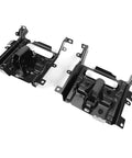 ECOTRIC front bumper bracket pair, left and right, black steel, for Ram 1500 (2013-2018) and Ram 1500 Classic (2019-2024)