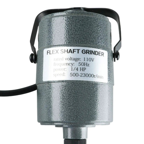 One Quarter Horsepower Rotary Tool With Flex Shaft Carver Electric Hanging Grinding Machine Foot Pedal Control 110V 380W Power Multi Function Tools For DIY Carving And Buffing