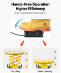 Foot pushing pedal of Electric Hydraulic Pump Power Pack 750W 10000 PSI 120V for punching and lifting operations.
