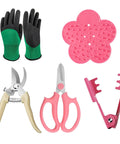 Rose Thorn Stripper Tool Kit For Garden Pruning Shears And Scissors With Gloves Includes Plastic Rose Thorn Remover And Metal Thorn Remover
