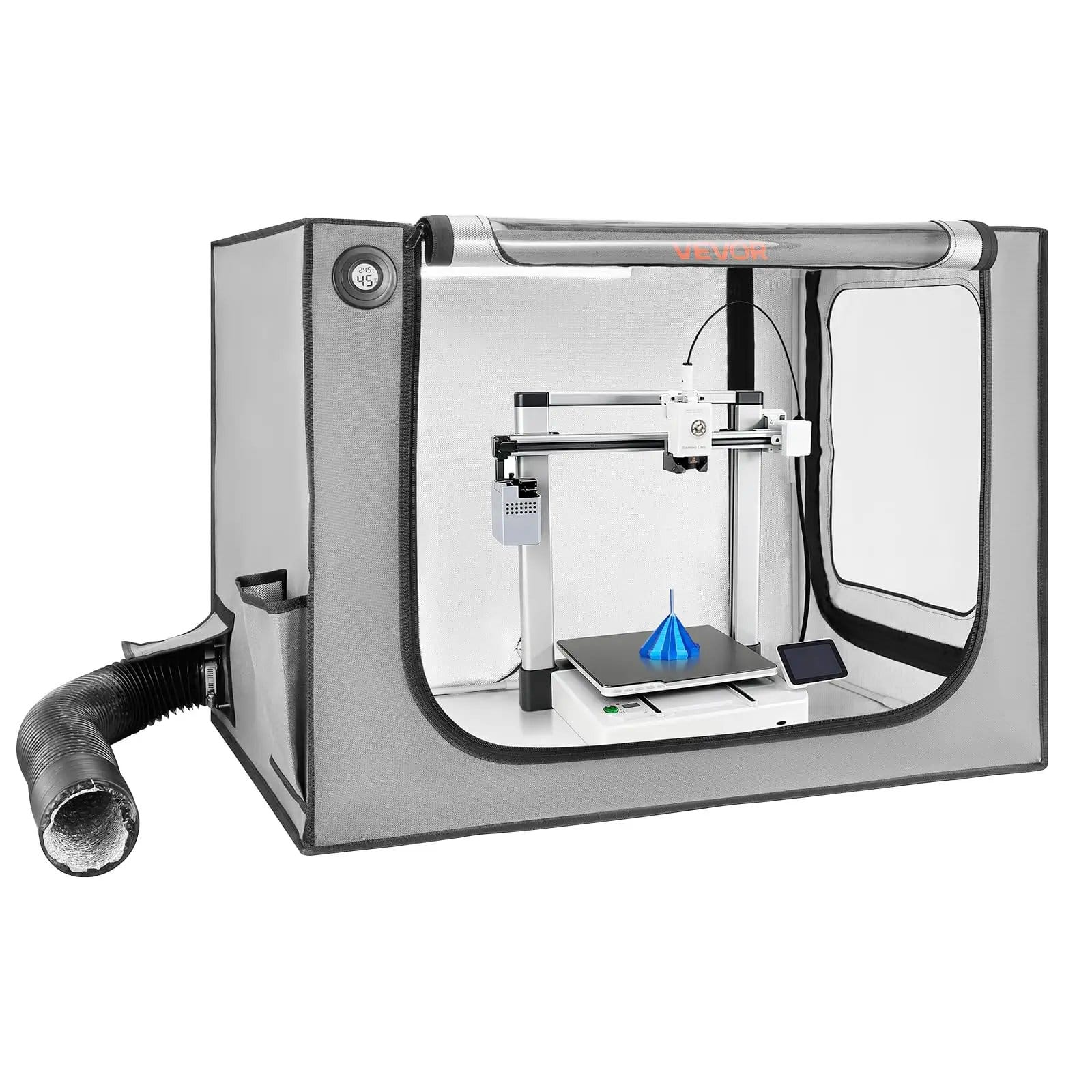 3D Printer Enclosure With Ventilation And LED ✓