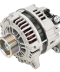 Front view of Alternator Replacement For 2005 2006 Nissan Titan Armada And QX56 OE Quality Replacement With 11120N 231008S10A
