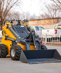 Compact Skid Steer Loader with Quick Tach System for Pavement Repair Debris Removal and Barn Cleaning