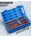 Top Tier 40 Piece Torx Star Spline Hex Socket Bit Set For Your Garage Kit. Blue case with 40 S2 alloy bits for auto repair
