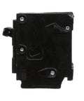 Side view of 110 Amp Double Pole Plug-In Circuit Breaker 120/240 Volt, 22 kAIC, Type QT QP, 1/2 Inch Frame, Twin Breaker for QT Panels