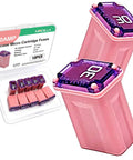 Ten Pack 30 Amp Micro Cartridge Fuses With Low Profile Box Shaped FMM Mcase Type 608830 For Cars SUVs And Trucks