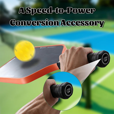 Three Weighted Cap Coins For Pickleball Paddle, Counterbalance Tokens To Boost Control And Stability, Faster Hand Speed, And Reduced Head Heavy Feel With 6g, 9g, And 12g Weights, A Simple Upgrade For Serious Players
