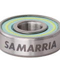 G3 Skateboard Bearings Samarria Brevard Signature Eye Of Horus Dope Teal Colorway single bearing close-up view