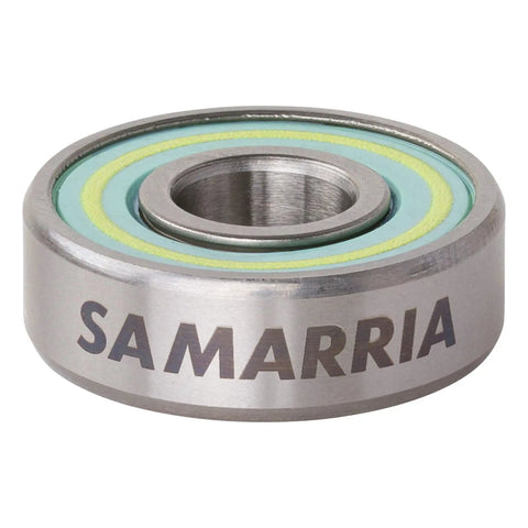 G3 Skateboard Bearings Samarria Brevard Signature Eye Of Horus Dope Teal Colorway single bearing close-up view
