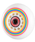 Lollipop Boardwalk Inline Skate Wheels 2 Pack 85A Polyurethane Indoor Outdoor Grippy 72mm Roller Blade Wheels With Smooth Ride
