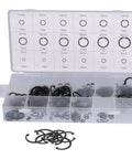 Heavy Duty Snap Ring Set 300 Piece Kit Alloy Steel Universal Repair Tool in organized plastic box for home garage auto work.
