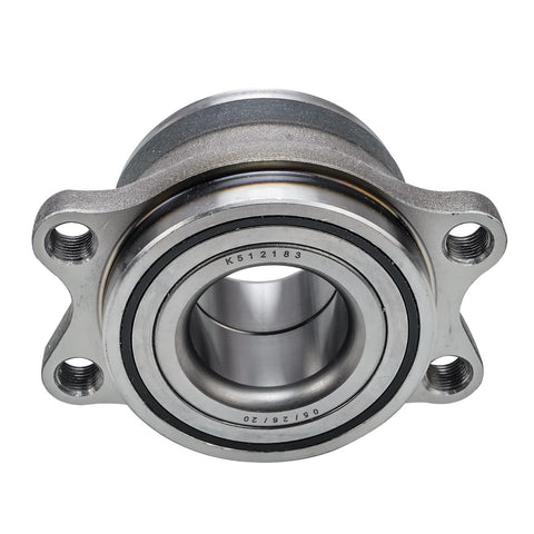 Front view of Pair Rear Wheel Bearing Hub Assembly For Subaru Legacy Outback 2000-2004 And Baja 2003-2006 Non ABS 4 Bolt Flange