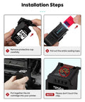 Installation steps for remanufactured XL ink cartridges 240XL 241XL for MG3600 MG3620 MG3520 TS5120 MG2120 MG3220 MX372