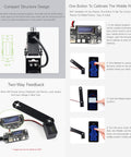 20 Kg-Cm Bus Servo Motor With 360 Degree High Precision Magnetic Encoder, installation guide, two-way feedback, calibration features.