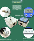 Top Tier Digital Angle Gauge With Slick Rotating Shaft And Bullseye Zero Point One Degree Resolution Featuring Split Magnetic Sensor for precise measuring.